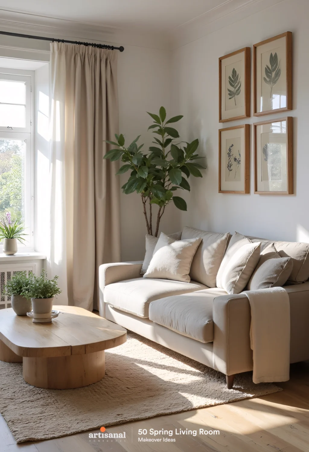 Budget-Friendly Spring Living Room Decor: 50 Ideas