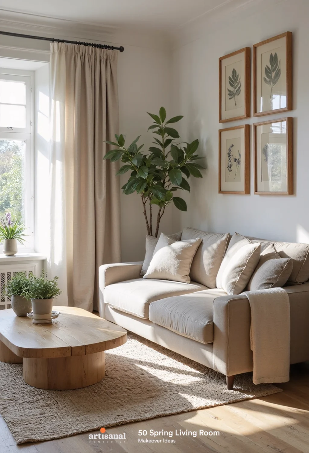 Budget-Friendly Spring Living Room Decor: 50 Ideas