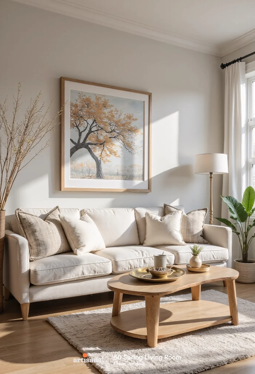 Budget-Friendly Spring Living Room Decor: 50 Ideas