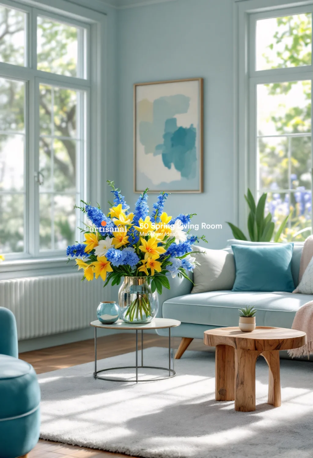 Budget-Friendly Spring Living Room Decor: 50 Ideas