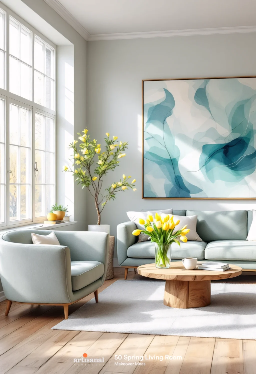 Budget-Friendly Spring Living Room Decor: 50 Ideas