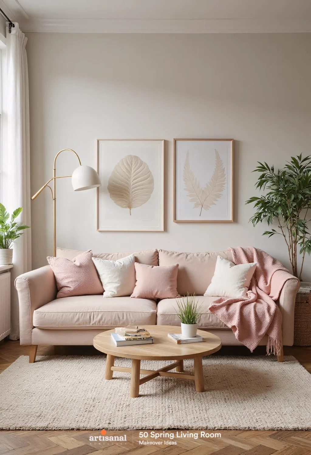 Budget-Friendly Spring Living Room Decor: 50 Ideas