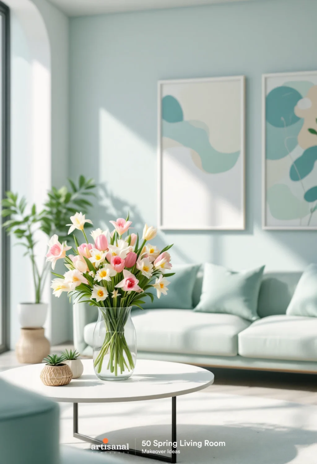 Budget-Friendly Spring Living Room Decor: 50 Ideas