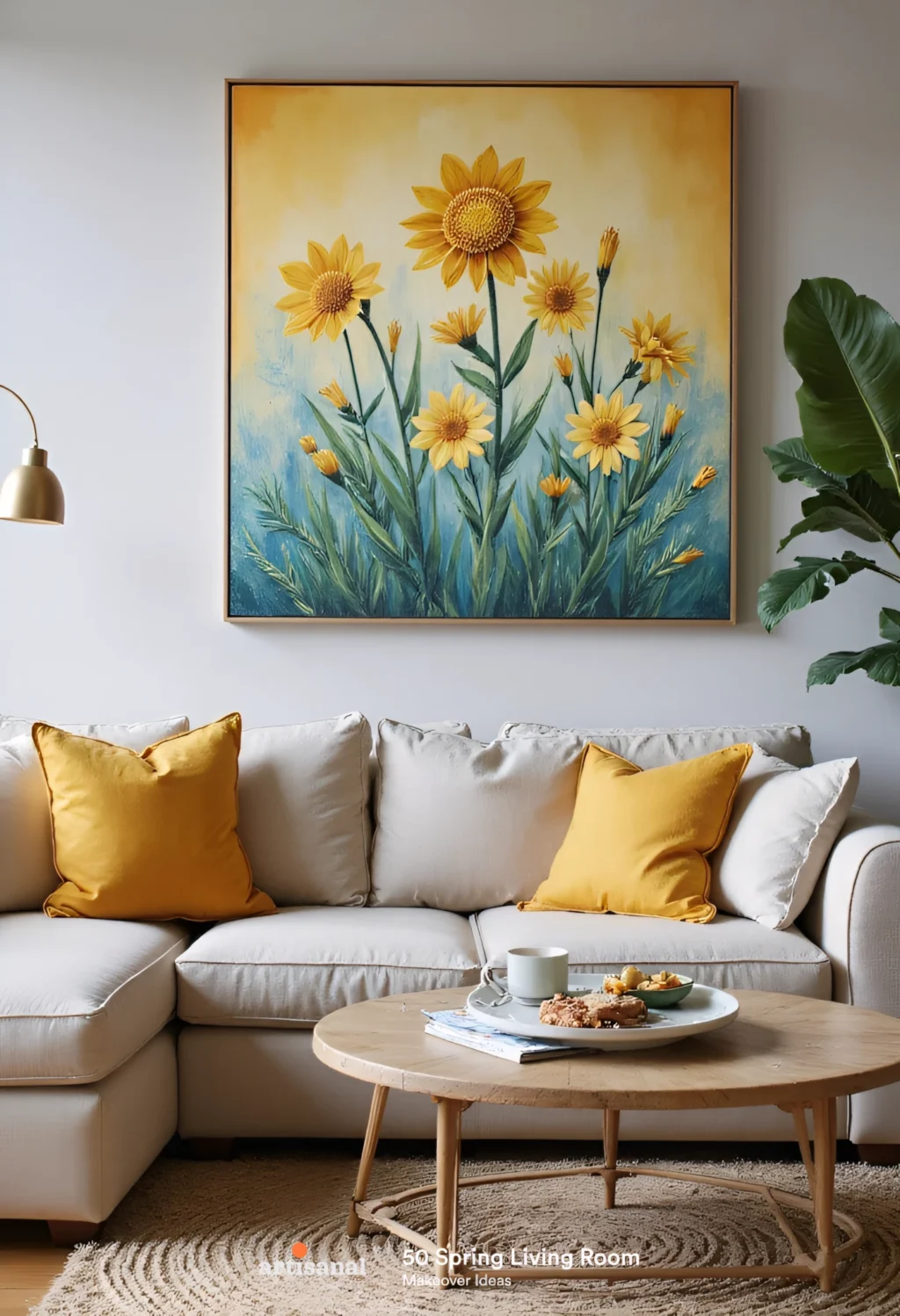 Budget-Friendly Spring Living Room Decor: 50 Ideas