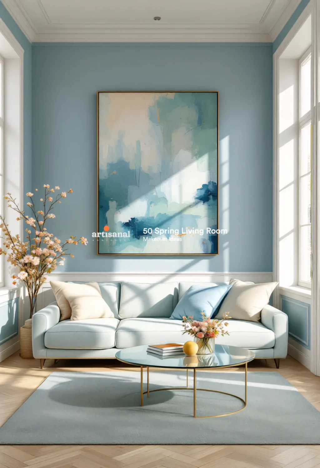 Budget-Friendly Spring Living Room Decor: 50 Ideas