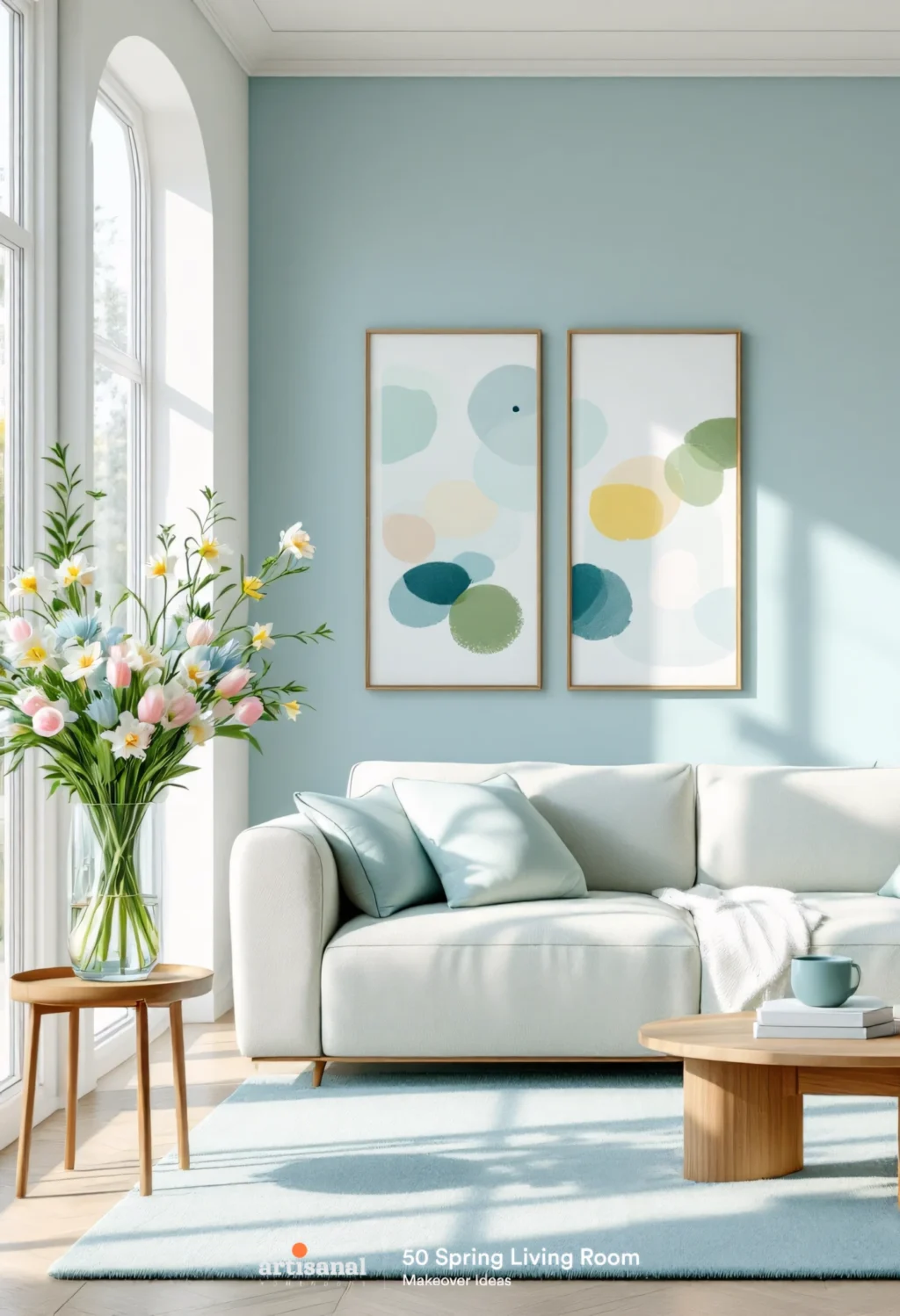 Budget-Friendly Spring Living Room Decor: 50 Ideas