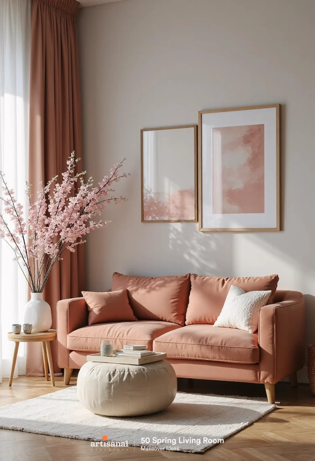 Budget-Friendly Spring Living Room Decor: 50 Ideas