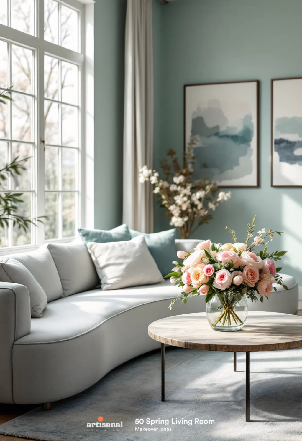 Budget-Friendly Spring Living Room Decor: 50 Ideas