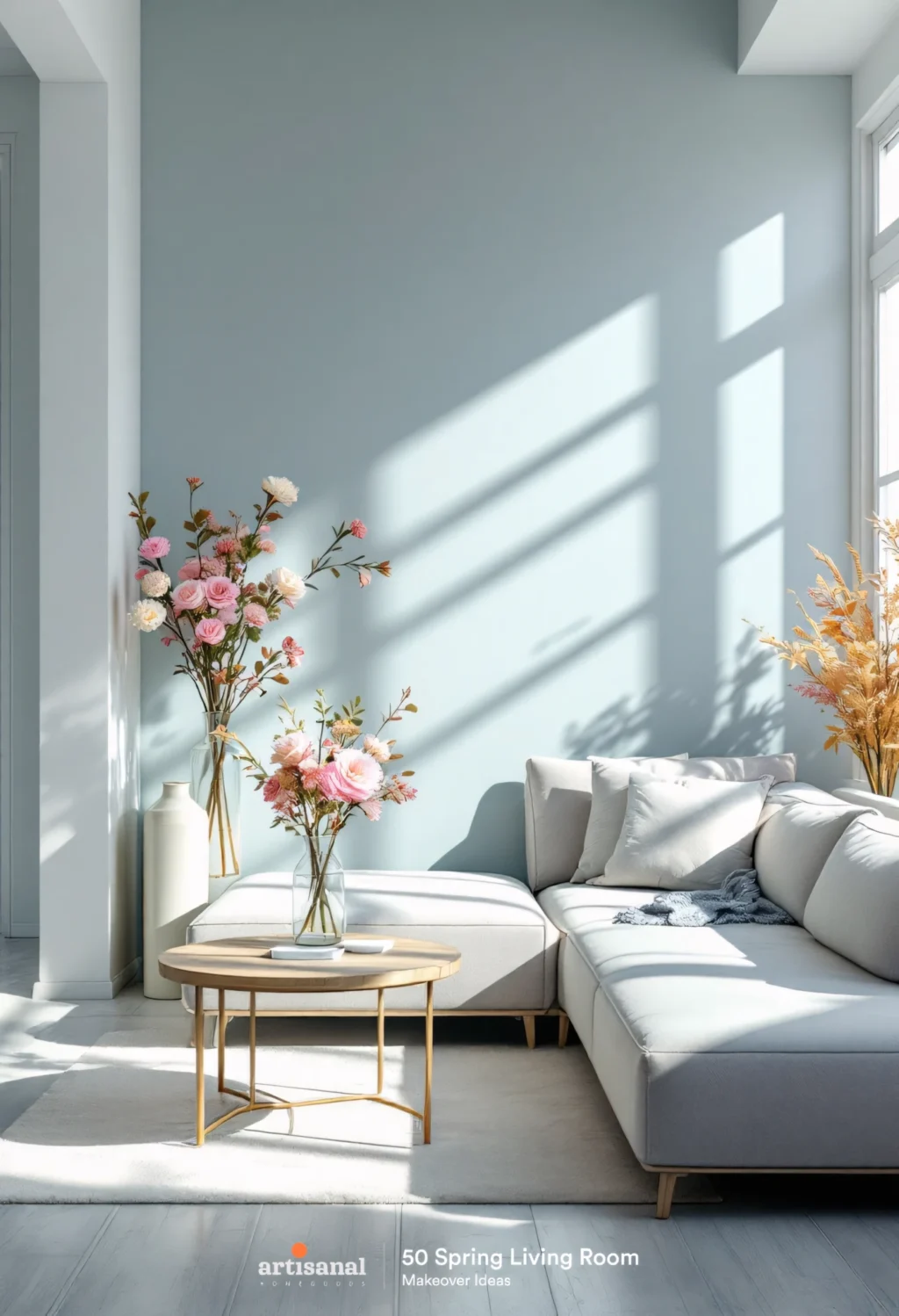 Budget-Friendly Spring Living Room Decor: 50 Ideas