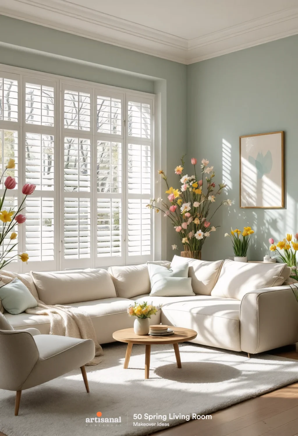 Budget-Friendly Spring Living Room Decor: 50 Ideas