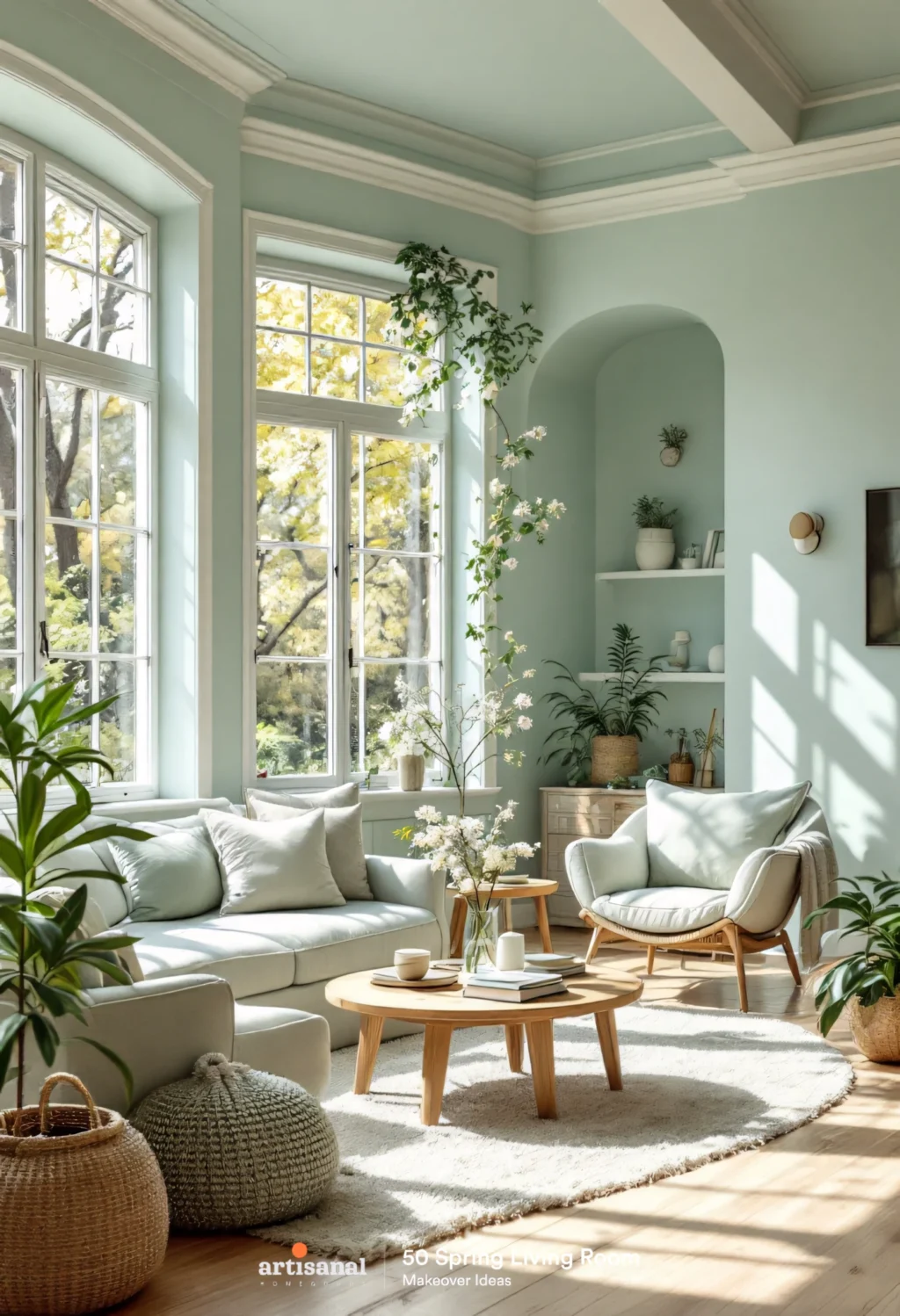 Budget-Friendly Spring Living Room Decor: 50 Ideas