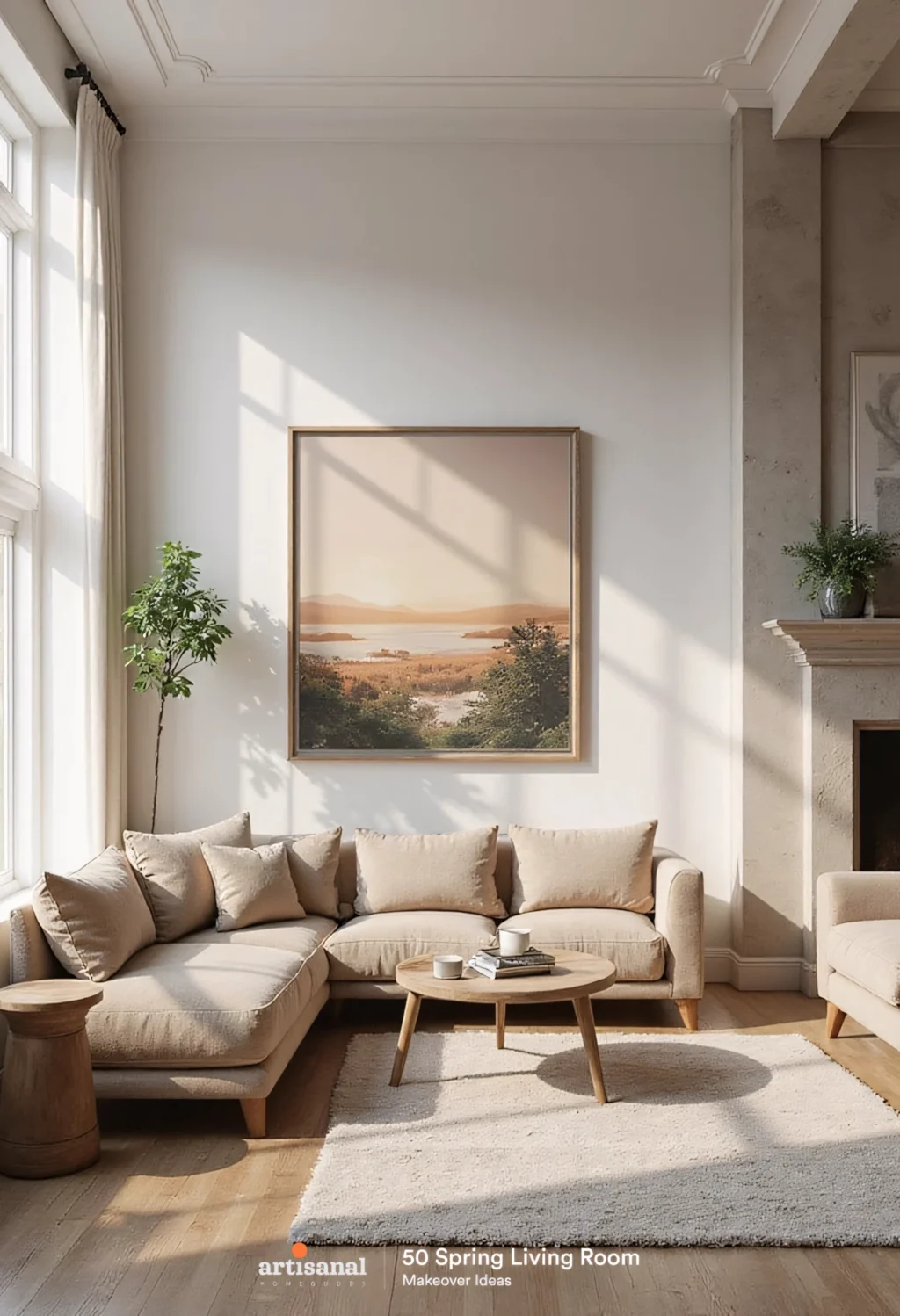 Budget-Friendly Spring Living Room Decor: 50 Ideas