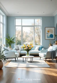Budget-Friendly Spring Living Room Decor: 50 Ideas