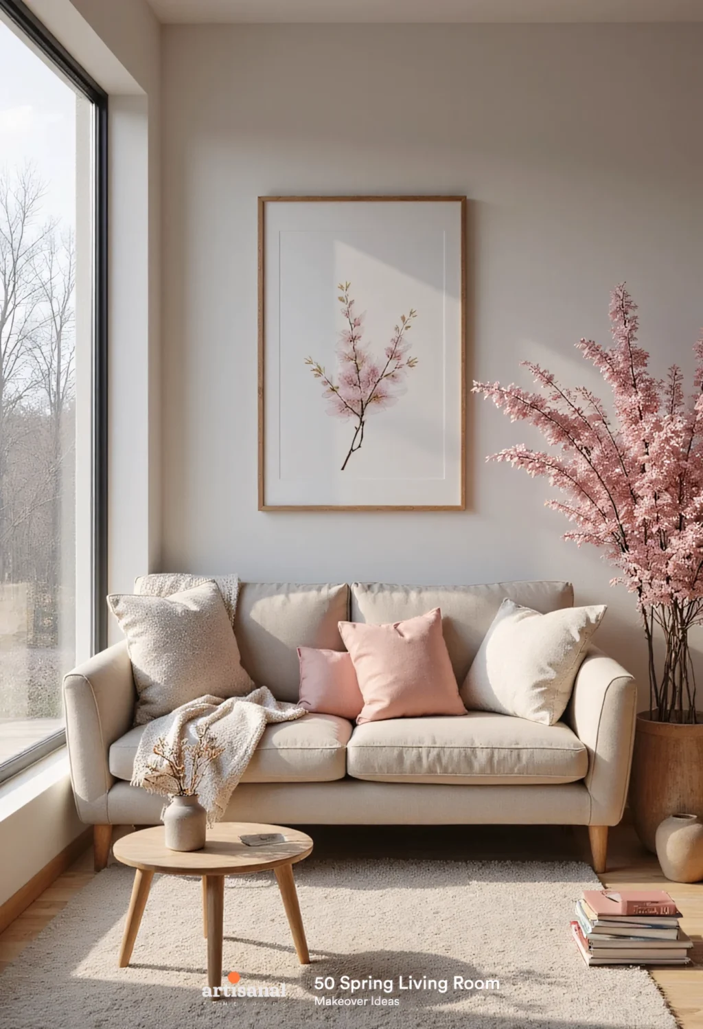 Budget-Friendly Spring Living Room Decor: 50 Ideas