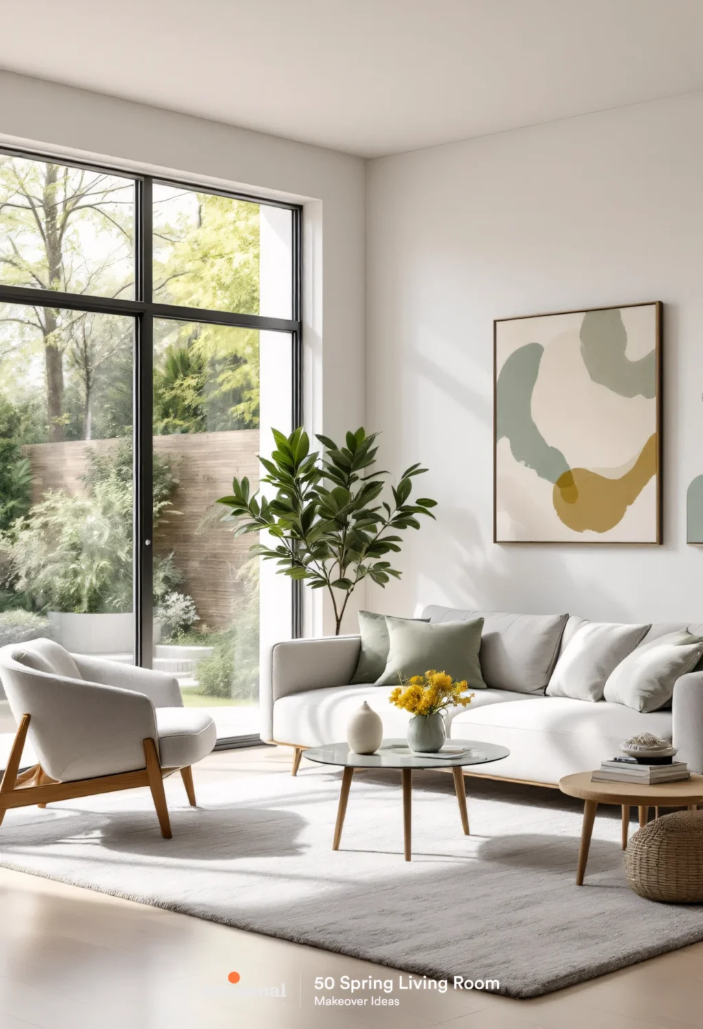 Budget-Friendly Spring Living Room Decor: 50 Ideas