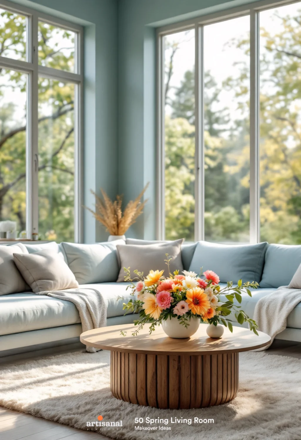 Budget-Friendly Spring Living Room Decor: 50 Ideas