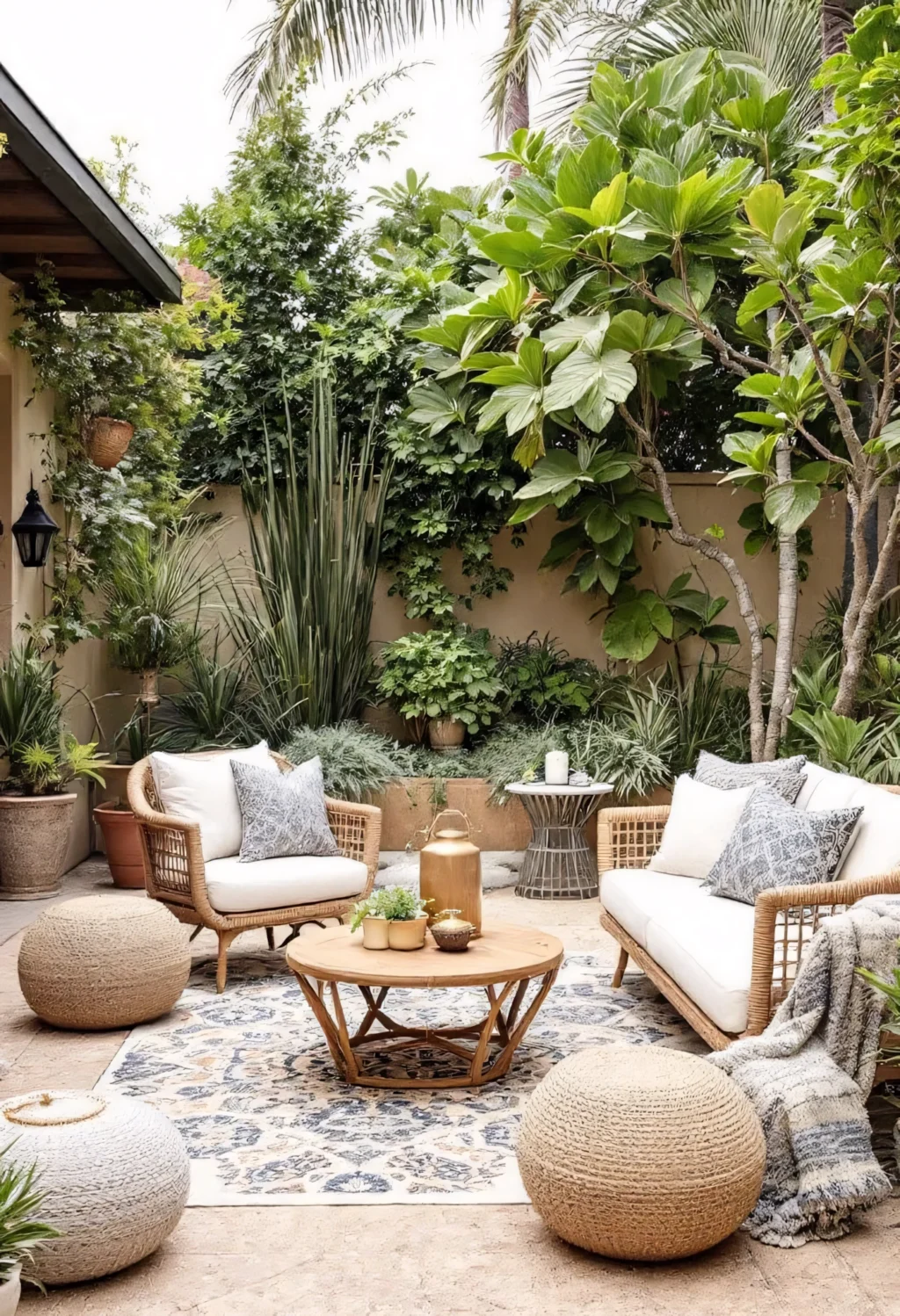 Tropical Backyard Dreams: Luxury Meets Comfort in My Outdoor Oasis