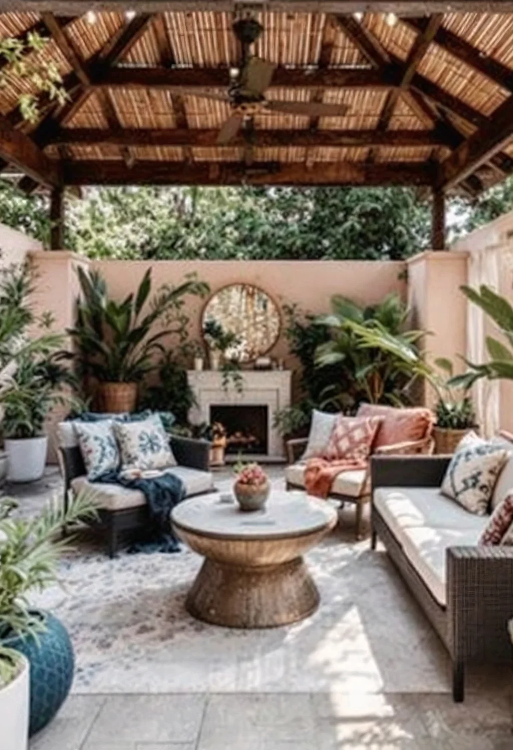 Tropical Backyard Dreams: Luxury Meets Comfort in My Outdoor Oasis